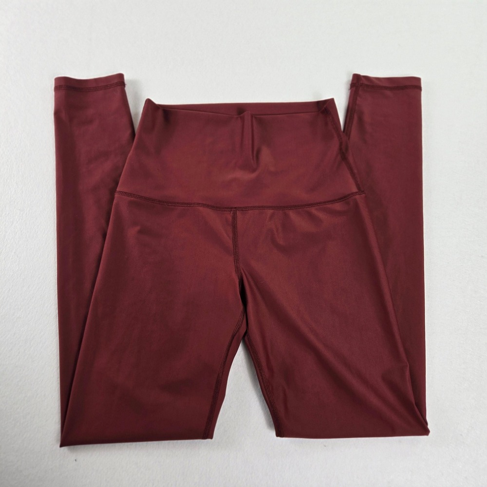 OFFLINE by Aerie 7/8 Legging Womens Medium Burgundy High Rise Athletic (B8)